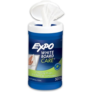 EXPO Whiteboard Care Dry Erase Wipes, Unscented, 50 Count – Home, Office, Teacher, Classroom Supplies(50 Count (Pack of 6))